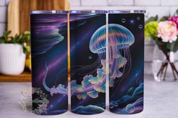 Cosmic Jellyfish 20oz Tumbler Wrap