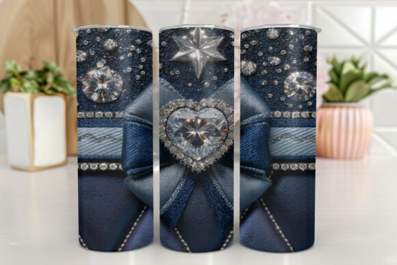 Tumbler Wrap Diamond Glam Design